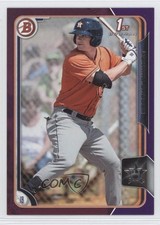 2015 Bowman Prospects Purple 8/250 Conrad Gregor #BP55 0x1