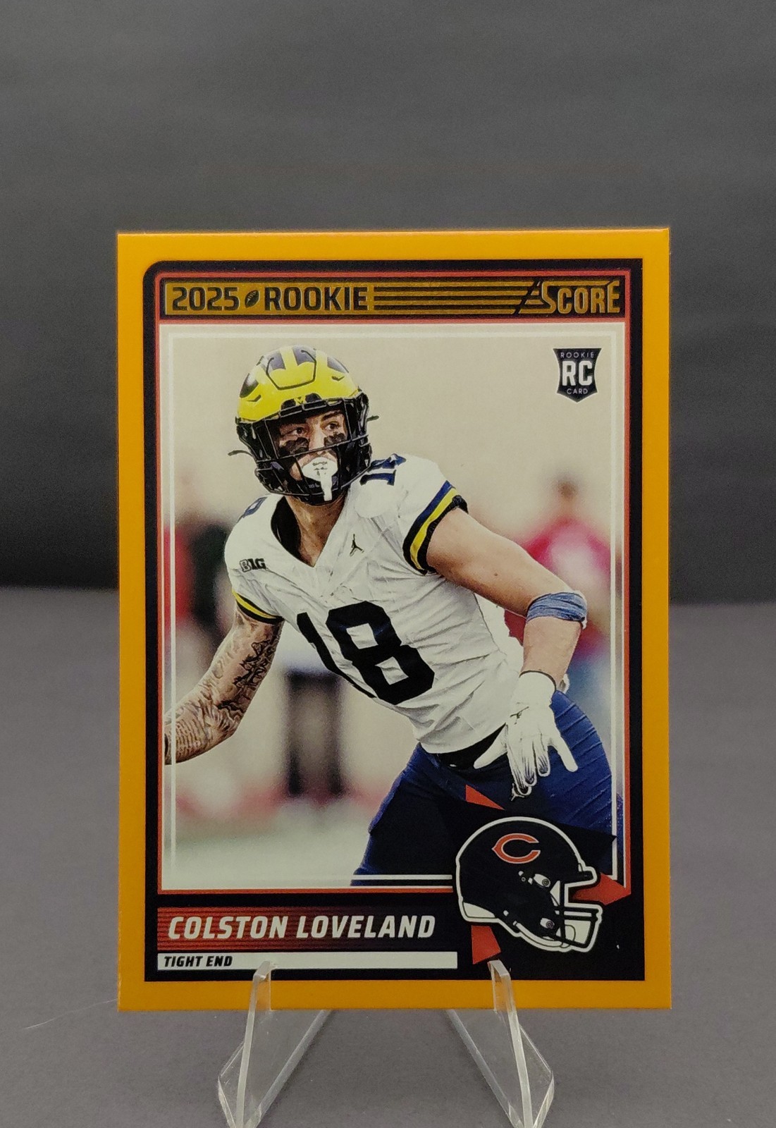 2025 Score - Rookies Colston Loveland #31 Orange (RC)