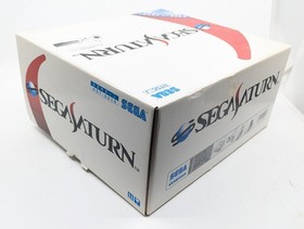 Sega Saturn White Console HST-3220 Boxed NTSC-J Japan Tested w/ Controller