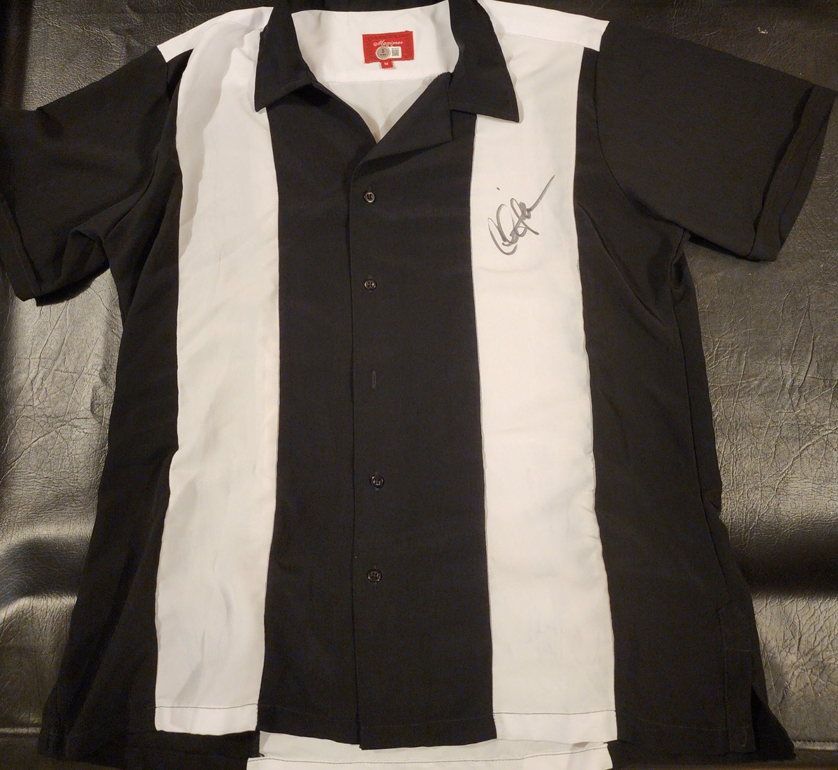 charlie sheen dress shirts Charitybuzz: Autographed Charlie Sheen Bowling Shirt