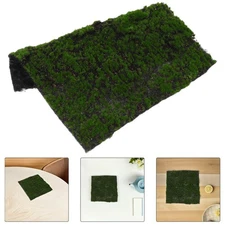  Artificial Grass for Crafts Imitation Moss Pad Micro Landscape Mats