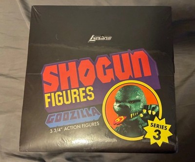 Super7 Toho Shogun Godzilla Blind Box Flat 12 Pack Series 3 Toy Figure 3 3/4 