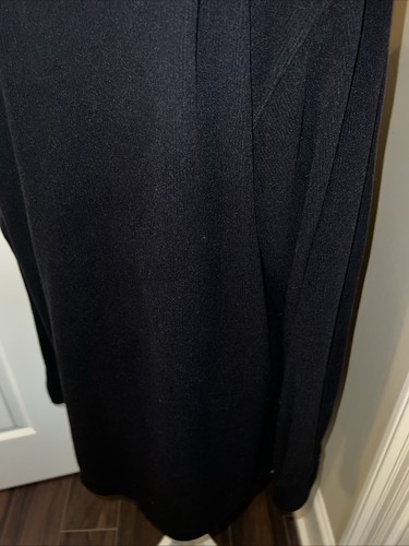 Lewis Creek Men’s XL Black Corduroy Long Sleeve Button Shirt Pockets Cord Shirt - Picture 7 of 8