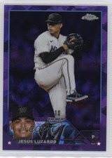 2023 Topps Chrome Sapphire Purple /10 Jesus Luzardo Jesús Luzardo #563 07i7