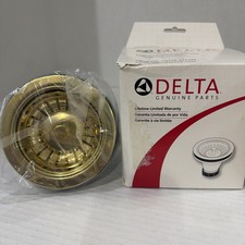 Delta Basket Strainer Flange for Standard Kitchen Sink Drain Model: 72010-PB