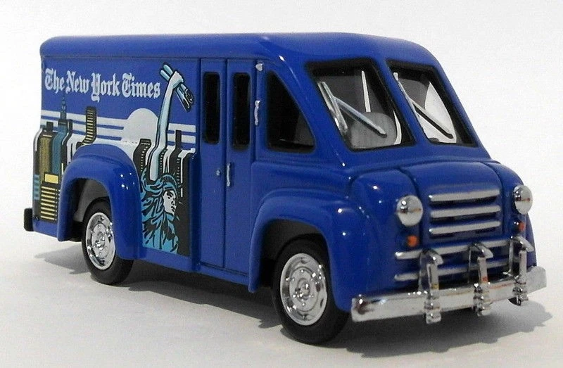 Matchbox 1/43 Scale Diecast YPP 04 - Dodge Route Van - NY Times - Image 2 of 2