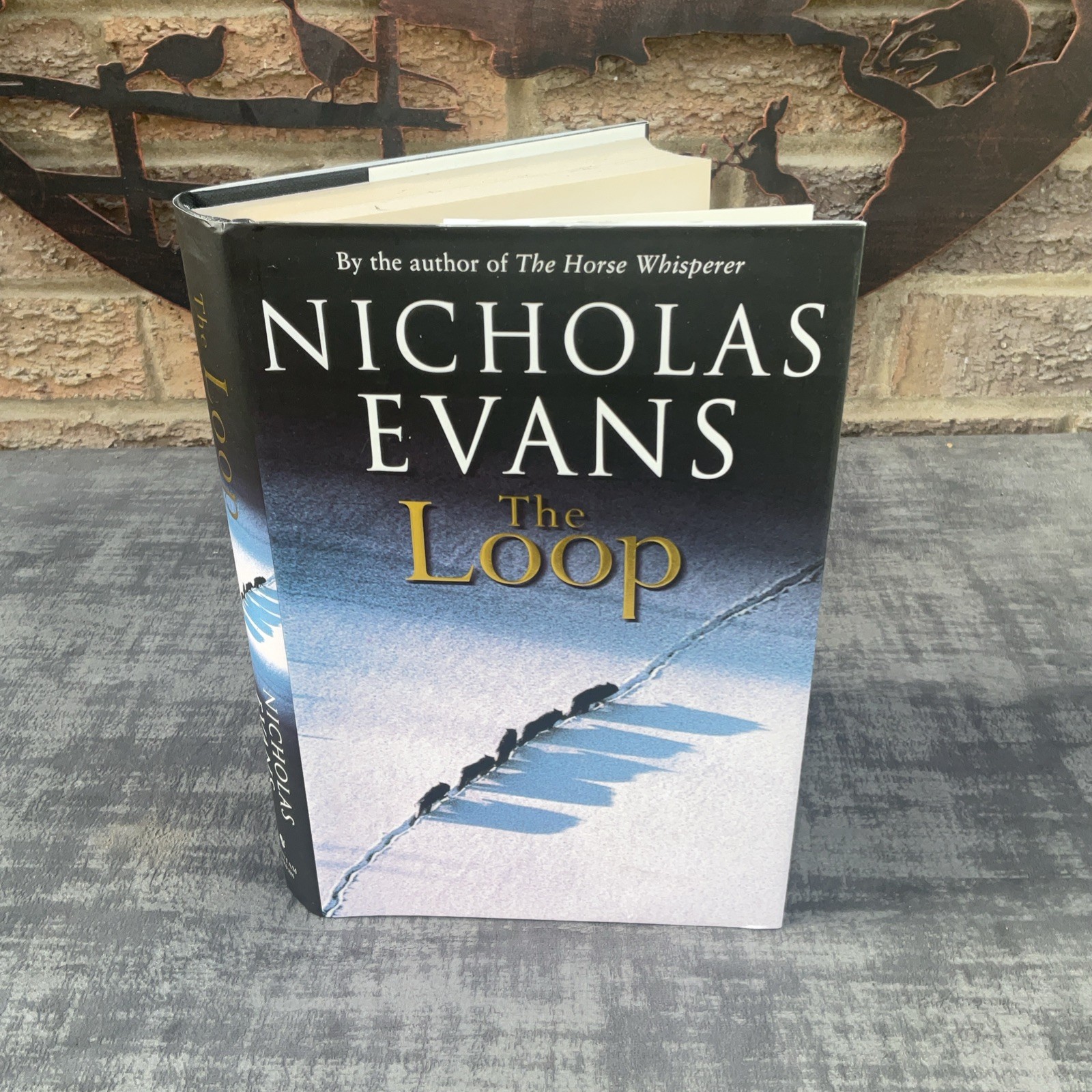 The Loop Signed By Nicholas Evans HB DJ 1998 1st Ed Bantham