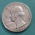 U.S. 1955 Quarter Coin "D" Mint Mark - 90% Silver!!