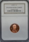 2008-S Lincoln Memorial 1c NGC Proof 69RD UCAM Red Ultra Cameo Penny — photo 3