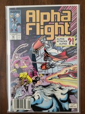 Alpha Flight #66 (Marvel Comics January 1989) NM