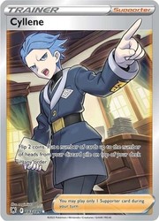 Cyllene 183/189 Full Art Trainer Holo Rare Astral Radiance