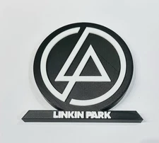 Decorative Linkin Park table stand sign logo display POP 3D music