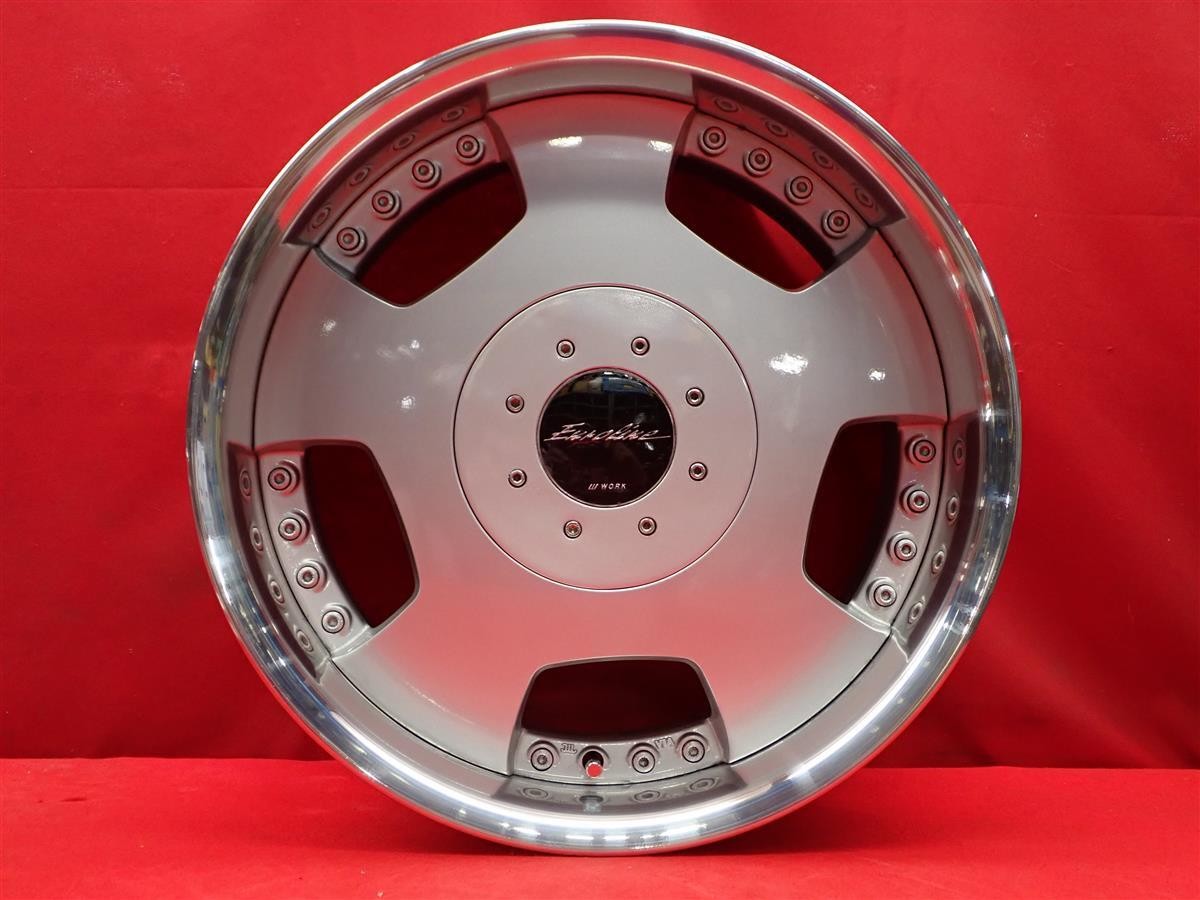 work ユーロライン WORK EUROLINE Wheels 18 inch 8J+20 PCD139.7 6H set of 4 Used