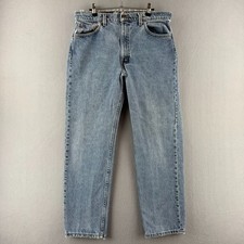 Vintage Levis Jeans Mens 36x30 (Fits 34x29) 505 Straight Leg 90s Made in USA