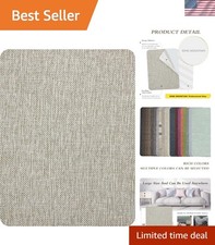 Coarse Linen Repair Patches, Self-Adhesive Linen Fabric Patches, 8X11 inch Ex...