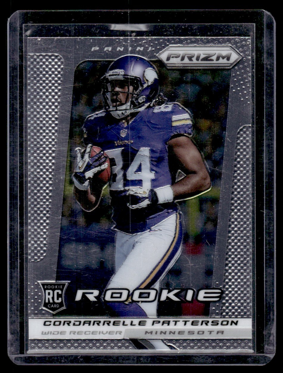 2013 Panini Prizm Cordarrelle Patterson Rookie Minnesota Vikings #216