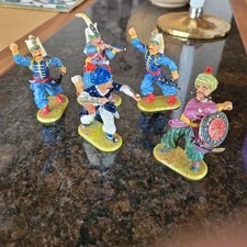 Türkische Soldaten, Janitscharen, Elastolin 7 cm