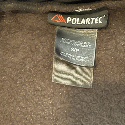 North Face Boys S Full Zip Hoodie Jacket Zip Pockets Comfort Polartec Active - Picture 9 of 16