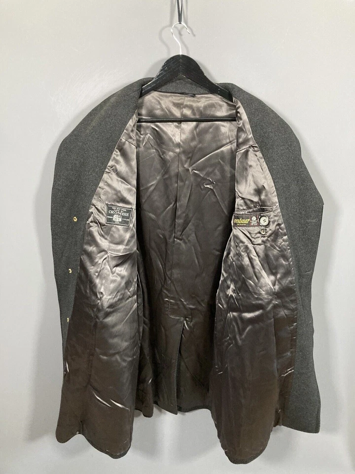 CENTAUR WOOL Overcoat - Size XL - Dark Grey - Great Condition - Men’s - Image 4 of 4