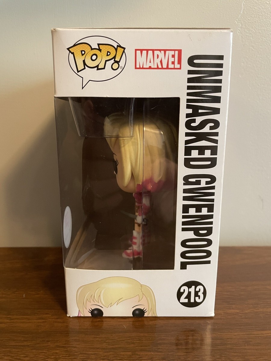 FunkoPop！213 UNMASKED GWENPOOL FUNKO POP! Marvel UNMASKED GWENPOOL # 213 Walgreens