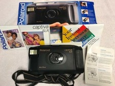 Vintage Polaroid Captiva SLR Camera Auto Focus 95 Film - ORIGINAL BOX  MANUAL
