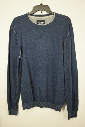 Report Collection Mens Expose Seam Crew Neck Sweater Knit Construction - Picture 2 of 3