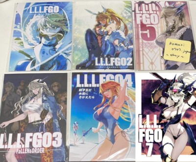 fate doujinshi L.L.FGO vol 1 2 3 4 5 7 art book akira ishida Arturia Pendragon