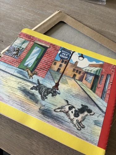 Puppy Play House 1951 Spiral Bound Children's Book - Picture 8 of 8