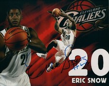 Eric Snow NBA Cleveland Cavaliers Hand Signed Autograph 8x10 Photo