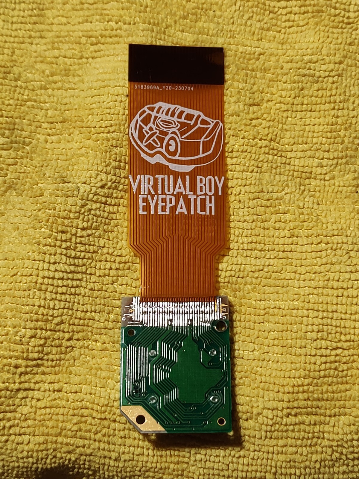 Virtual Boy Eyepatch Eye Eyepiece Flex Ribbon Cable Replacement DIY