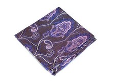 Lord R Colton Masterworks Pocket Square - Trindade Charcoal Silk - 75 New