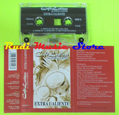 MC CAFE' LATINO EXTRA HOT 1996 CAF 024 MC cd lp dvd vhs