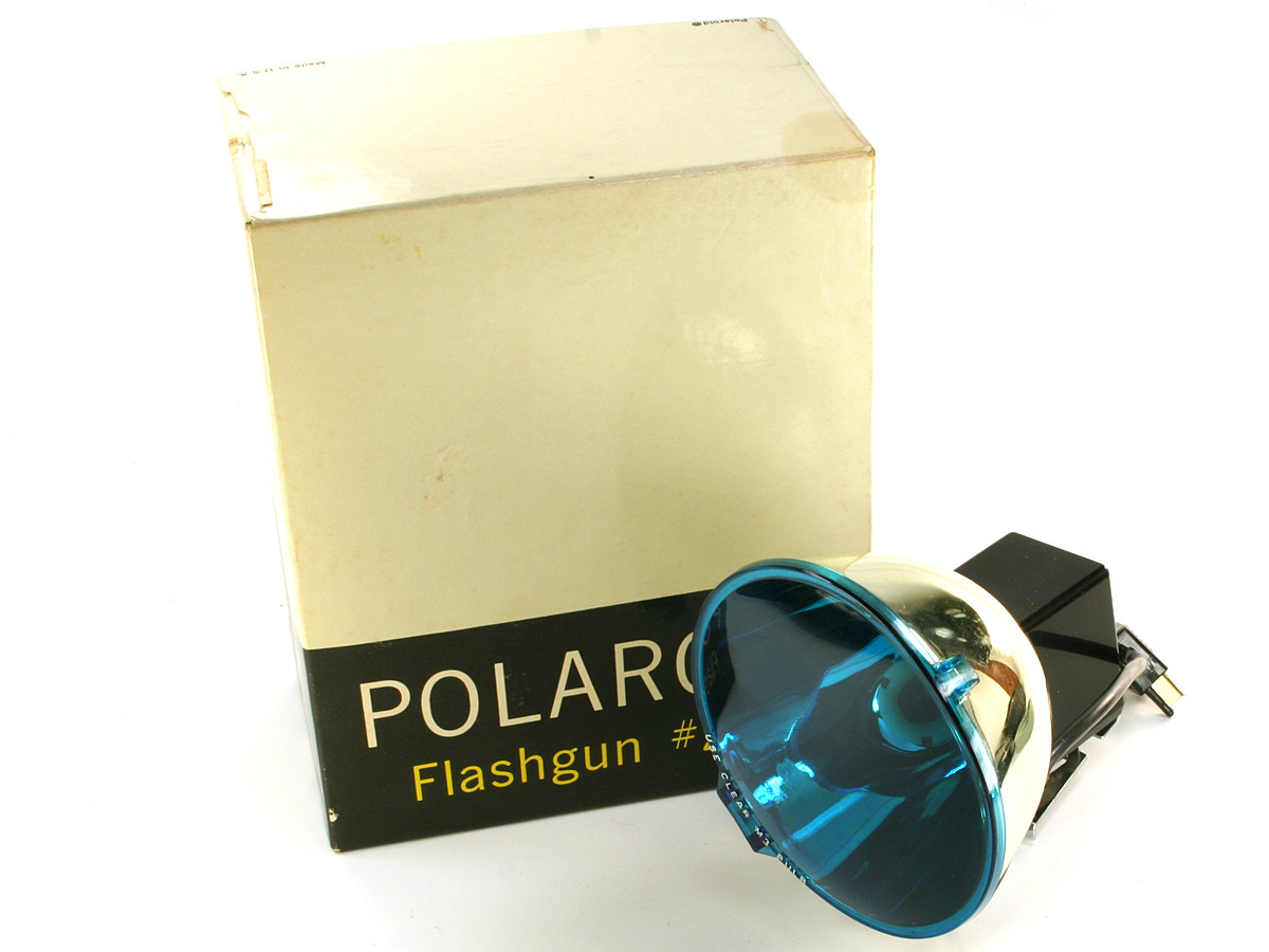 Flash Polaroid Model 268 Avec Boîte D'origine - Occasion Vintage