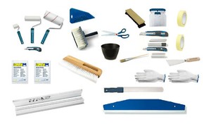 Tapezierwerkzeug Set 8-teilig | Mit Fensterkratzer & Tapetenpinsel | Ideal Für DIY Tapeten & Folien