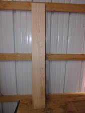 1 PC HARD MAPLE LUMBER WOOD KILN DRIED BOARD 48"X 6"X 1" LOT 1756V FLAT