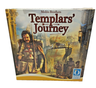 TEMPLAR´S JOURNEY - Queen Games  Deutsch/Englisch - Neu OVP 2. Wahl *