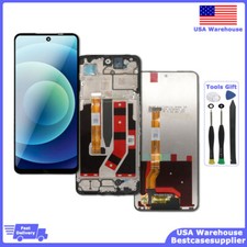 US For OnePlus Nord N30 5G 2023 LCD Display Touch Screen Digitizer Replace Frame