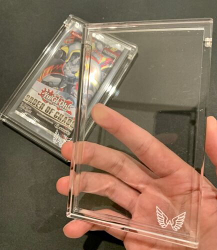 ARK-BLAZE Pokemon Yugioh MTG Cards Booster Pack Clear Magnetic Acrylic Case - Bild 7 von 12