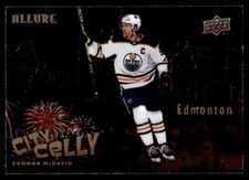 Connor McDavid 2020-21 Upper Deck Allure City Celly #CC-1 NHL Card Edmonton