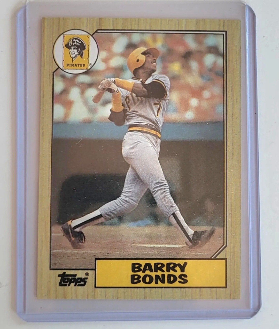 1987 Topps Barry Bonds RC Card # 320
