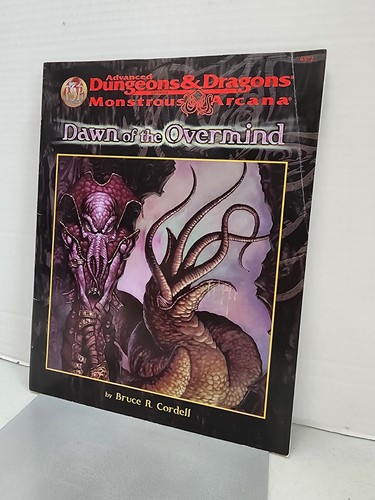 AD&D Monstrous Arcana: Dawn of the Overmind (1998 softcover complete) wh - Picture 8 of 12