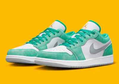 Size 9 - Air Jordan 1 Low New Emerald for sale online | eBay