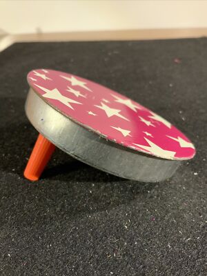 Vintage Christmas New Years Birthday Tim Metal Litho Noise Maker