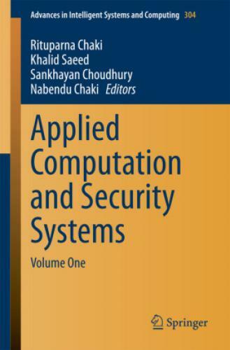 Thumbnail - Applied Computation And Security Systems Volume One 2588