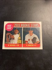 36d #189 2018 Topps heritage Kyle Martin Rafael Devers Boston Red Sox rookie￼