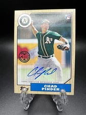 2017 Topps - 1987 Rookie and All-Star Autographs Chad Pinder #1987A-CP Auto