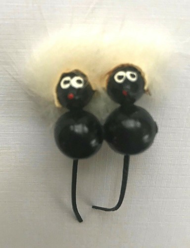 Vintage Brooch - Unique and Quirky Twin Monkey Brooch - 1960's - Picture 3 of 4