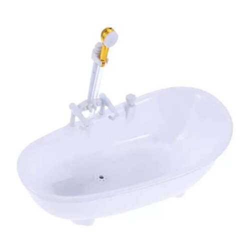 1/6 Miniature Dollhouse Electric Bathtub Shower Bathroom Furniture Accessories - Bild 8 von 11