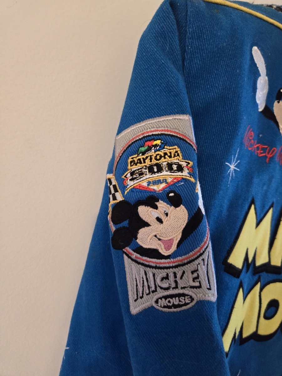 Vintage 2004 Daytona 500 JH Design Disney Mickey Mouse Blue