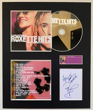 ROXETTE - Signed Autographed - HITS COLLECTION - Album Display